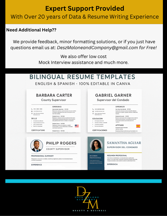 Resume Templates_English
